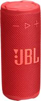 JBL - Grip Portable Wireless Speaker with Built-In Light - 2025 - Red - Left View