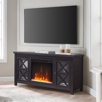 Portland Crystal Fireplace TV Stand for Most TVs up to 55