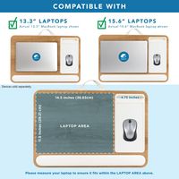 LapGear - Home Office Pro Lap Desk (Fits up to 15