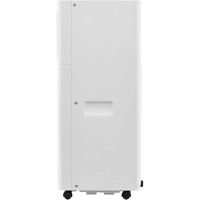 LG - 150 Sq. Ft. Portable Air Conditioner 5,100 BTU - White - Left View