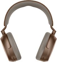 Sennheiser - MOMENTUM 4 Wireless Bluetooth Adaptive Noise-Canceling Over-The-Ear Headphones - Brown - Left View