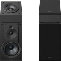 Sony - Dolby Atmos enabled upfiring height Speakers (2025) pair - Black - Left View