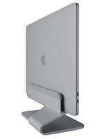 Rain Design mTower Vertical Laptop Stand - Space Gray - Left View