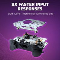 PDP - Victrix Gambit Prime Wired Tournament Controller for Xbox Series X|S, Xbox One, and Windows... - Left View