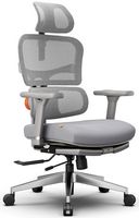 Newtral - Ergonomic High Back Office Mesh Chair with Footrest, Adaptive Lumbar Support, Adjustabl... - Left View