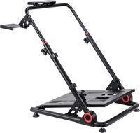 ACGAM - Folding Racing Steering Wheel Stand, Gear Shifter Mount for Logitech G25 G27 G29 G920 G92... - Left View