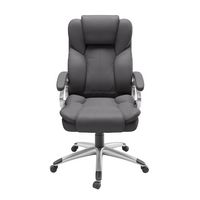 CorLiving - Executive Office Chair - Gray - Left View