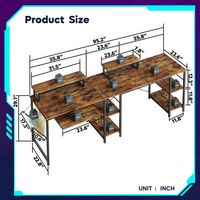 Bestier L-Shaped Corner Gaming Desk - 59