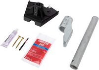 Baird Mounts - Starlink Short Wall Mount - Galvanized Steel - Left View