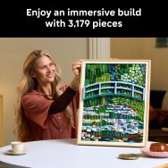 LEGO - Art Claude Monet – Bridge Over a Pond of Water Lilies 31220 - Left View