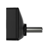 SANDISK - Extreme Fit 512GB USB-C Flash Drive - Black - Left View