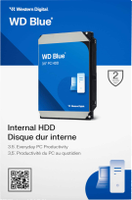 WD - Blue 4TB PC Internal Hard Drive for Desktops - Left View