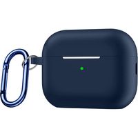 SaharaCase - Case for Apple AirPods Pro (2nd Generation 2022) - Dark Blue - Left View