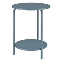 OSP Home Furnishings - Elgin Accent Table - Bluestone - Left View