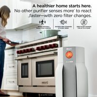 Shark - BreatheClear MAX by NeverChange Air Purifier - Dove - Left View