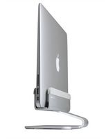 Rain Design - mTower Vertical Laptop Stand - Silver - Left View