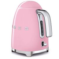 SMEG KLF03 7-cup Electric Kettle - Pink - Left View