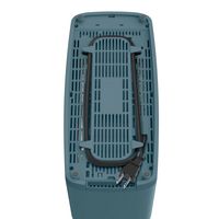 Bella - Fits-anywhere Kitchenware: 4-Slice Slim Toaster - Surf - Left View