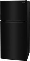 Frigidaire - 20 Cu. Ft. Garage Ready Top Freezer Refrigerator - Black - Left View