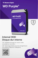 WD - Purple 4TB Surveillance Internal Hard Drive - Left View