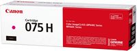 Canon - Toner 075 High Yield Toner Cartridge - Magenta - Left View