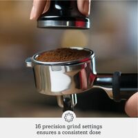 Breville - the Barista Express Espresso Machine with 15 bars of pressure, Milk Frother and integr... - Left View
