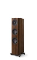 KEF - Q7 Meta Floorstanding Speaker (Each) - Walnut - Left View