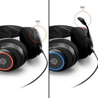 SteelSeries - Arctis Nova 3 Wired Gaming Headset for PC, PS5, and PS4 - Black - Left View