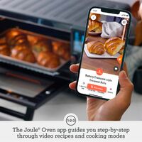 Breville - the Joule Oven Air Fryer Pro - Black Stainless Steel - Left View