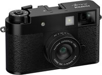 Fujifilm - X half Premium Compact Camera - Black - Left View