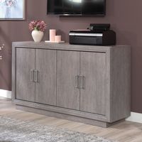 Hayes Garden TV Credenza for TV's up to 65: - Left View