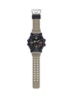Casio - Men's G-Shock Mudmaster Twin-Sensor Analog-Digital 55mm Watch - Tan - Left View