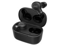 JVC - Marshmallow Plus True Wireless Headphones with Noise Cancelling - Black - Left View