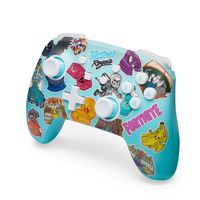 PowerA - Enhanced Wireless Controller for Nintendo Switch - Sticker Mania - Left View
