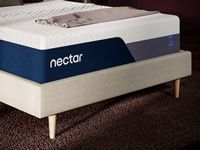 Nectar - Luxe 14in Memory Foam Mattress - Twin Size - White - Left View