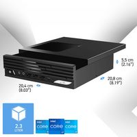 MSI - PRO DP21 Desktop - Intel Core i7-14700 - 16GB Memory - Intel UHD 770 Graphics - 1TB SSD - B... - Left View