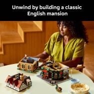 LEGO - Icons Tudor Corner Building Kit for Adults 10350 - Left View