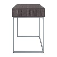 CorLiving - Auston 1-Drawer Desk - Gray - Left View