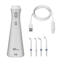 Waterpik - Cordless Plus Water Flosser - White - Left View