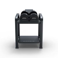 Matrix - Dumbbell Storage Rack - Black - Left View