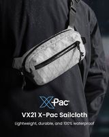 tomtoc - Aviator-T35 3.5L X-Pac Sling Bag with RFID Blocking, Minimalist Crossbody Bag Chest Shou... - Left View