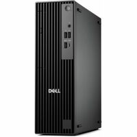 Dell - Pro Desktop - Intel Core Ultra 5 - 16GB Memory - 256GB SSD - Standard Black - Left View