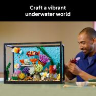 LEGO - Icons Tropical Aquarium Building Set 10366 - Left View