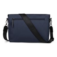 Bugatti - Reborn Collection - Convertible Crossbody to a Waist Bag- RPET Polyester - Navy - Left View