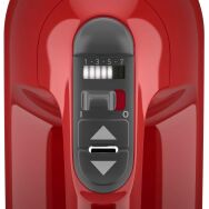 KitchenAid - KHM7210ER 7-Speed Hand Mixer - Empire Red - Left View