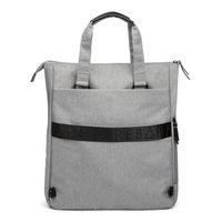 Bugatti - Reborn Collection - 3 in 1 Tote - RPET Polyester - Gray - Left View