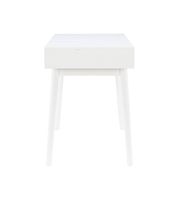 Linon Home Décor - Pollard Two-Drawer Writing Desk - White - Left View