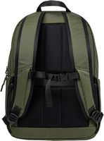 The Ridge Wallet - Commuter Backpack - Matte Olive - Green - Left View
