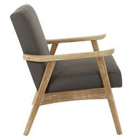 OSP Home Furnishings - Weldon Chair - Brown - Left View