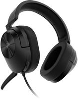 CORSAIR - HS55 SURROUND v2 Wired Gaming Headset for PC, Mac, PS5, PS4, Xbox, Switch, and Mobile -... - Left View